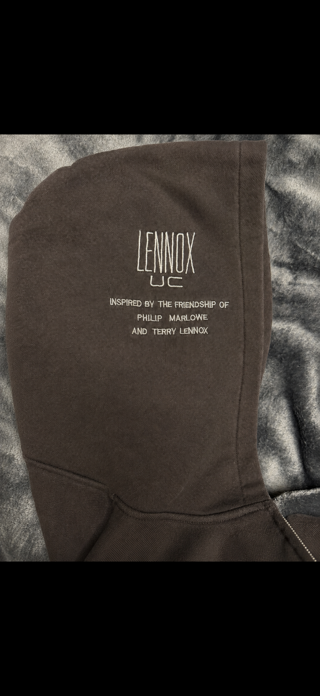 Washed French Terry Zip Hoodie