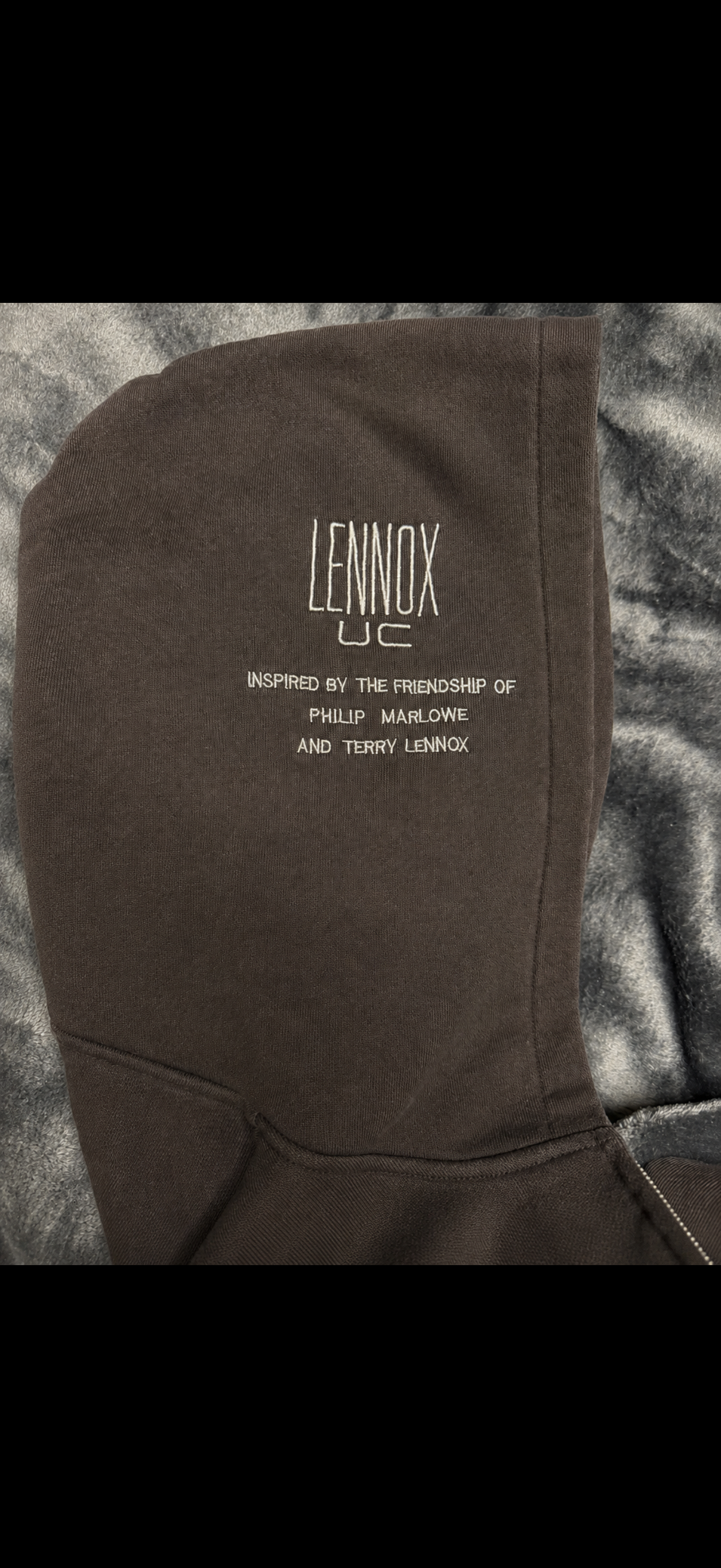 Washed French Terry Zip Hoodie
