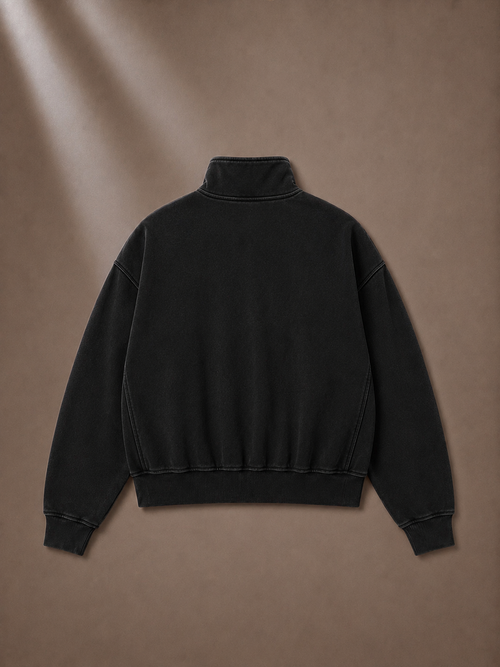 Faded Half Zip