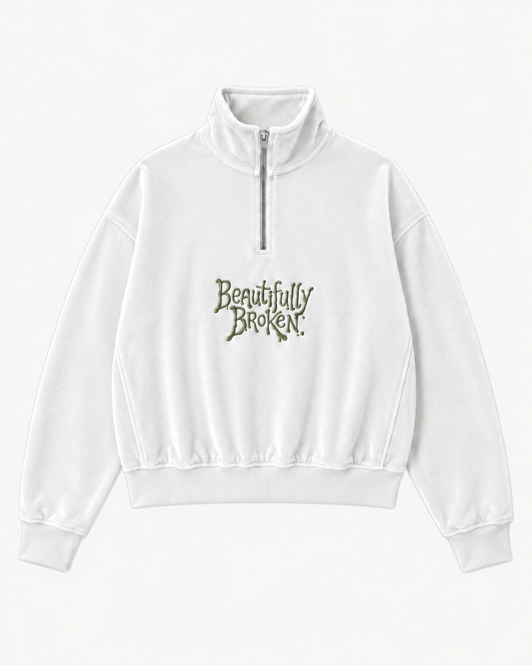 Signature Velour Half Zip