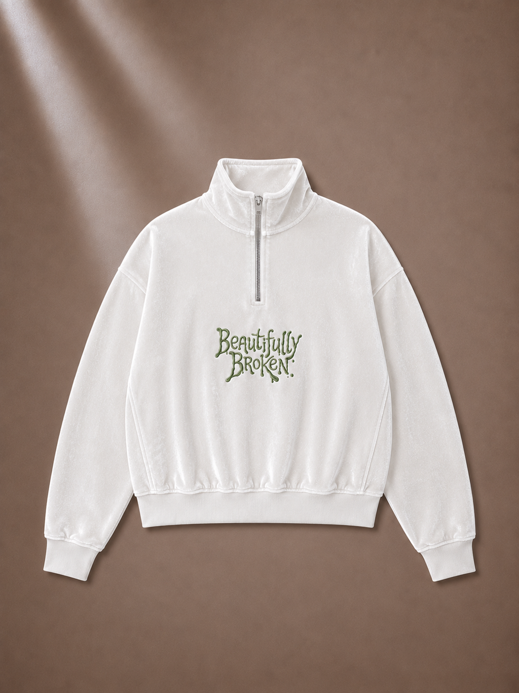 Signature Velour Half Zip