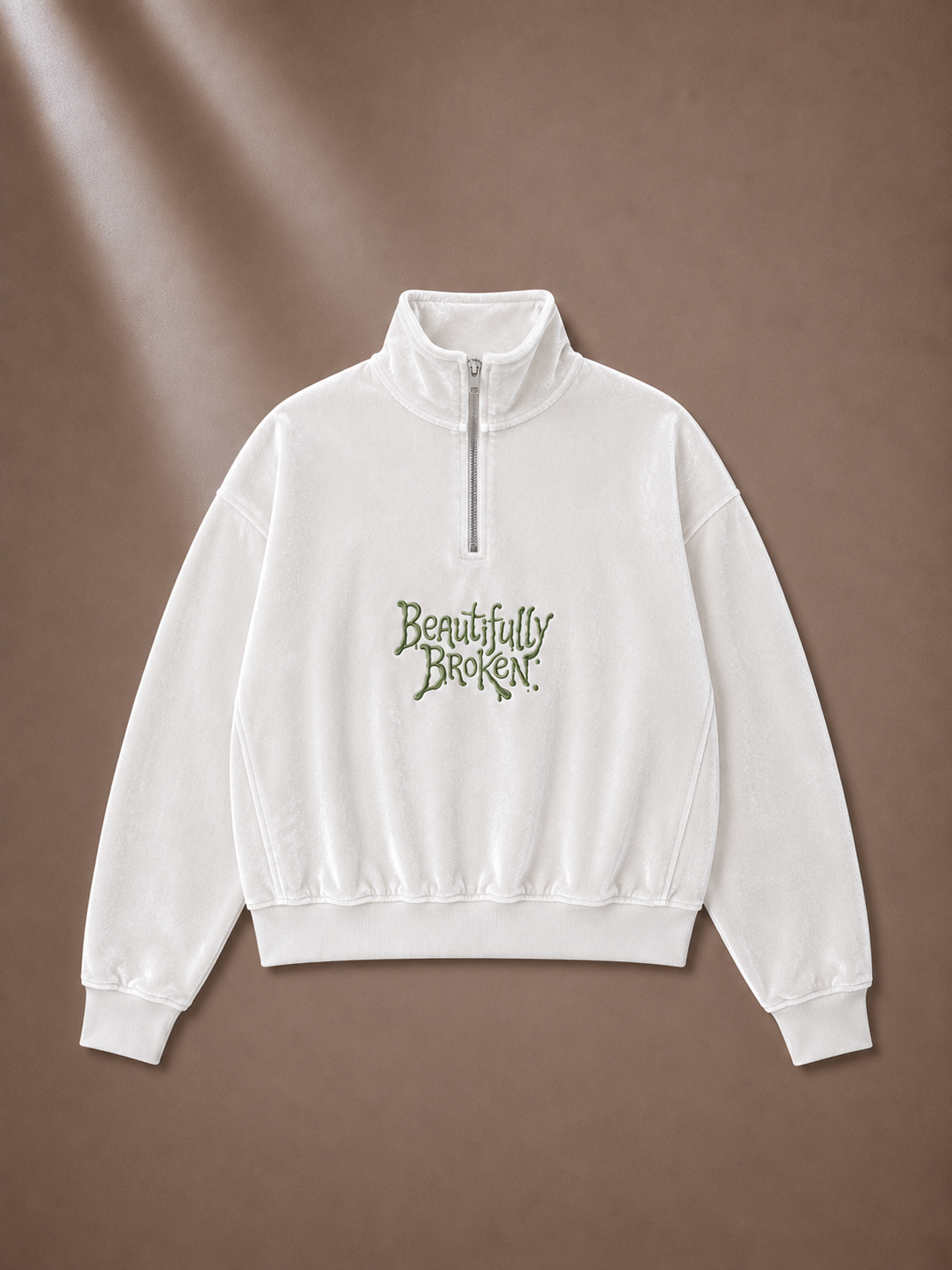 Signature Velour Half Zip