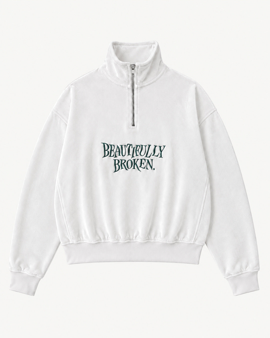Signature Velour Half Zip