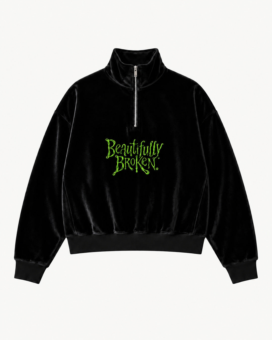 Signature Velour Half Zip