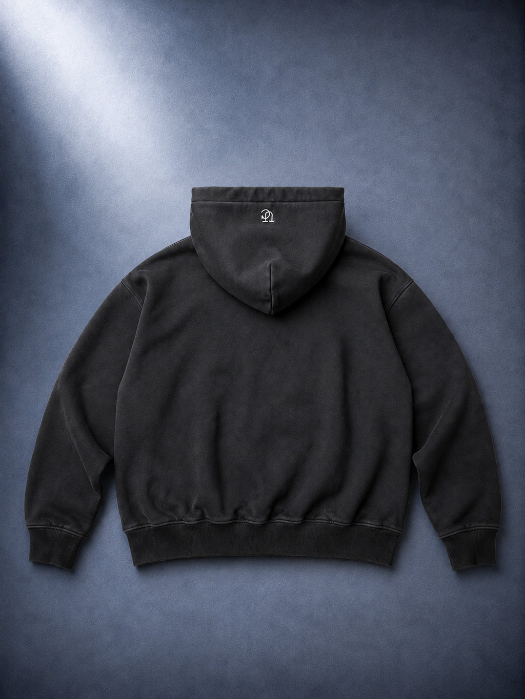 Washed French Terry Zip Hoodie