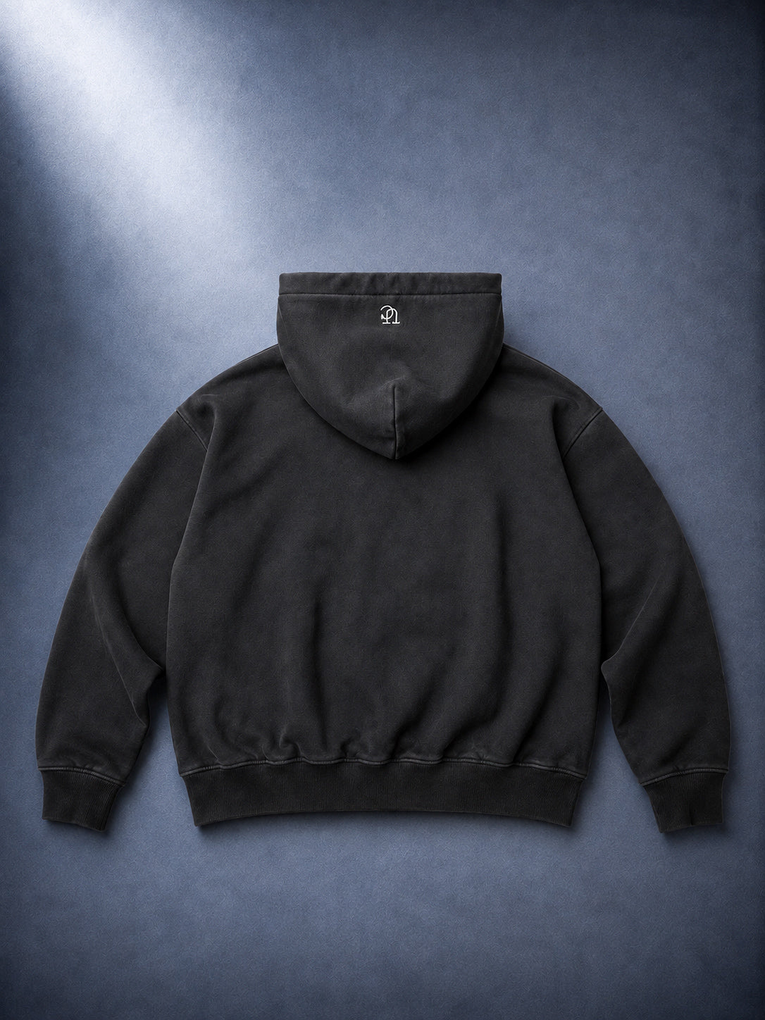 Washed French Terry Zip Hoodie